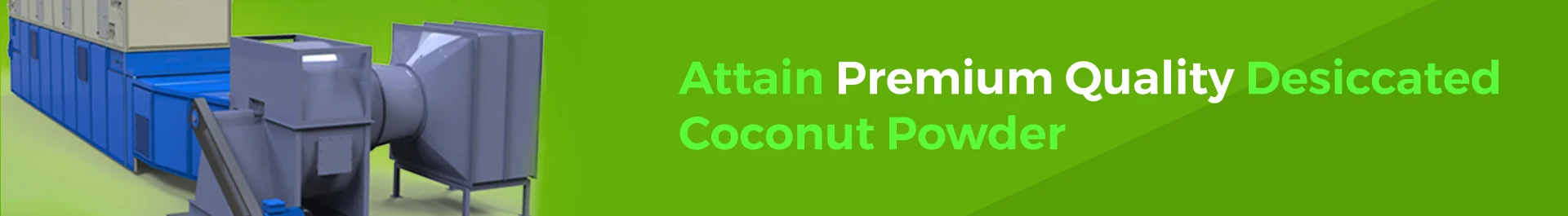 Coconut Powder Processing Machine