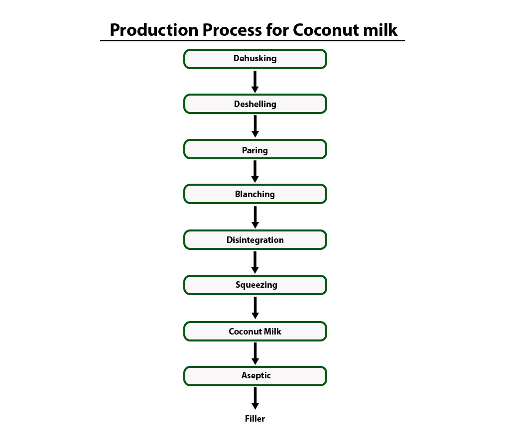Coconut Milk Production